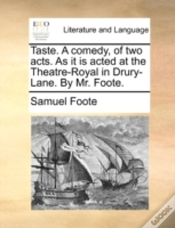 Capa do artigo Taste. A Comedy, Of Two Acts. As It Is A