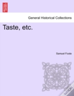 Capa do artigo Taste, Etc.
