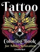 Tattoo Coloring Book For Adults