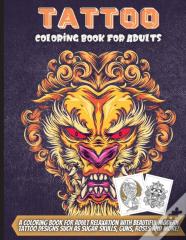Tattoo Coloring Book For Adults