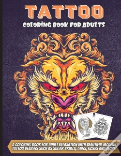 Capa do artigo Tattoo Coloring Book For Adults