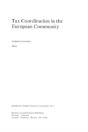 Tax Coordination In The European Community - Preview