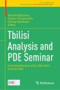 Tbilisi Analysis And Pde Seminar - Preview
