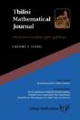 Tbilisi Mathematical Journal Volume 2 (2 - Preview