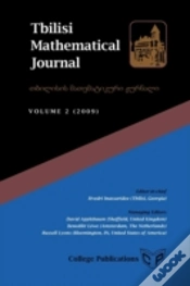 Capa do artigo Tbilisi Mathematical Journal Volume 2 (2