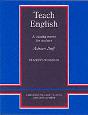 TEACH ENGLISH TEACHER'S WORKBOOK - Preview