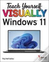 Teach Yourself Visually Windows 11
