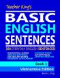 Teacher King'S Basic English Sentences Book 1 - Vietnamese Edition - Preview