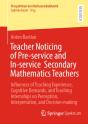 Teacher Noticing Of Pre-Service And In-Service Secondary Mathematics Teachers - Preview