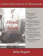 Teacher Study Guide For If I Should Speak - Preview