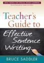 Teacher'S Guide To Effective Sentence Writing - Preview
