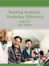 Capa do artigo Teaching Academic Vocabulary Effectively