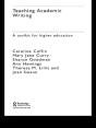 Teaching Academic Writing - Preview