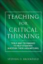 Teaching For Critical Thinking - Preview