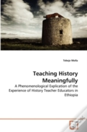 Capa do artigo Teaching History Meaningfully