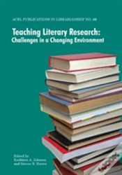 Capa do artigo Teaching Literary Research