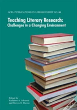 Capa do artigo Teaching Literary Research