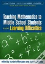 Teaching Mathematics To Middle School Students With Learning Difficulties
