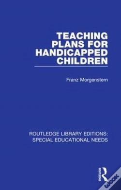 Capa do artigo Teaching Plans For Handicapped Children