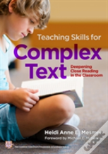 Teaching Skills For Complex Text