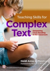Capa do artigo Teaching Skills For Complex Text