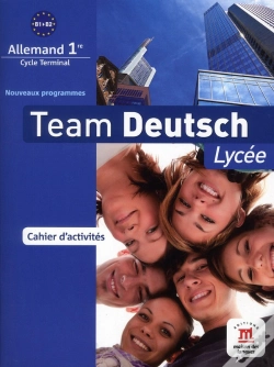 Capa do artigo Team Deutsch 2; Cahier D'Activités