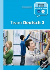 Capa do artigo Team Deutsch 3; Allemand ; 3e Année ; Livre De L