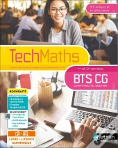 Techmaths - Maths Bts Cg 1ère Et 2ème Années - 2024 - Manuel - Élève - + Imanuel