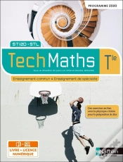 Capa do artigo Techmaths : Techmaths ; Terminale Sti2d, Stl ; Enseignement Commun Et De Spécialité (Édition 2020)