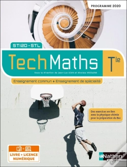 Capa do artigo Techmaths : Techmaths ; Terminale Sti2d, Stl ; Enseignement Commun Et De Spécialité (Édition 2020)