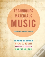 Capa do artigo Techniques And Materials Of Music