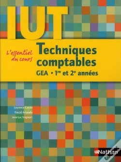 Capa do artigo Techniques Comptables ; Iut Gea ; 1ère Et 2ème Année (Édition 2010)