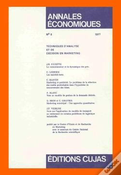 Capa do artigo Techniques D'Analyse Et De Décision En Marketing