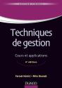 Techniques De Gestion ; Cours Et Applications (4e Édition) - Preview