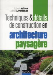 Techniques Et Details De Construction Et Architecture Paysagère