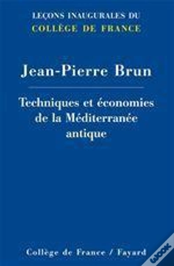 Capa do artigo Techniques Et Economies De La Mediterranee Antique