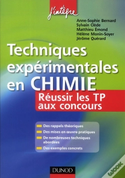 Capa do artigo Techniques Experimentales De Chimie Pour Reussir L'Epreuve De Tp Aux Concours - Ens, Polytechnique,