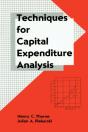 Techniques For Capital Expenditure Analysis - Preview
