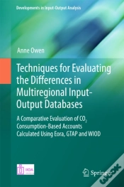 Capa do artigo Techniques For Evaluating The Differences In Multiregional Input-Output Databases