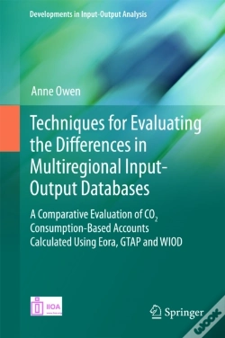 Capa do artigo Techniques For Evaluating The Differences In Multiregional Input-Output Databases
