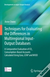 Techniques For Evaluating The Differences In Multiregional Input-Output Databases