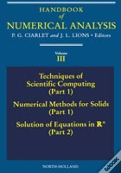Capa do artigo Techniques Of Scientific Computing (Part 1) - Solution Of Equations In Rn
