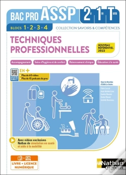 Capa do artigo Techniques Professionnelles ; 2de, 1re, Terminale ; Bac Pro Assp (Édition 2022)
