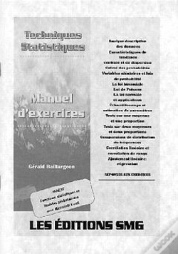Capa do artigo Techniques Statistiques: Manuel D'Exercices
