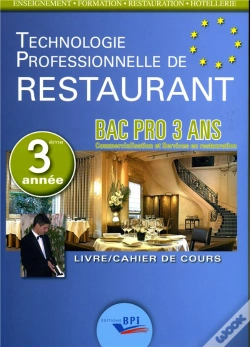 Capa do artigo Techno Restaurant ; Bac Pro ; 3e Année
