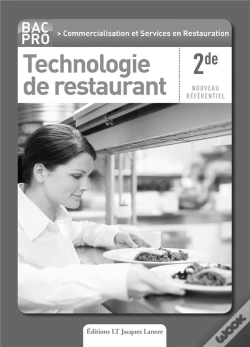 Capa do artigo Technologie 2de/1e/Terminalebac Pro 3ans Commerc./Service Restauration Professeur