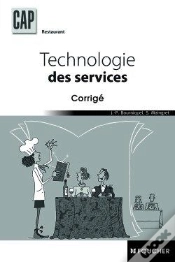 Capa do artigo Technologie Des Services ; Cap Restaurant ; Corrigé