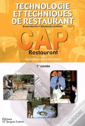 Technologie Et Techniques De Restaurant , Cap Restaurant , 1ère Année , Élève