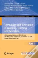 Technology And Innovation In Learning, Teaching And Education