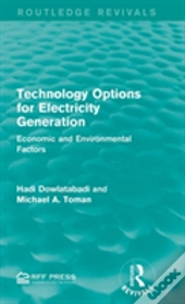 Technology Options For Electricity Generation